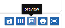 Screenshot showing preview icon