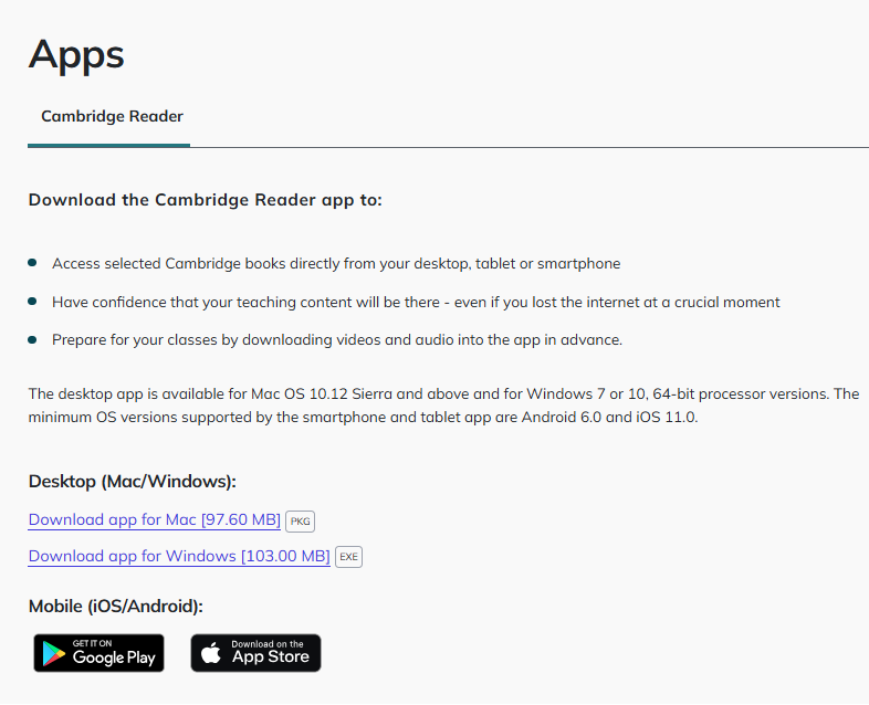 Screenshot of app information from Cambridge GO.png