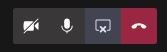 Share Screen bar in Microsoft Teams when sharing the screen