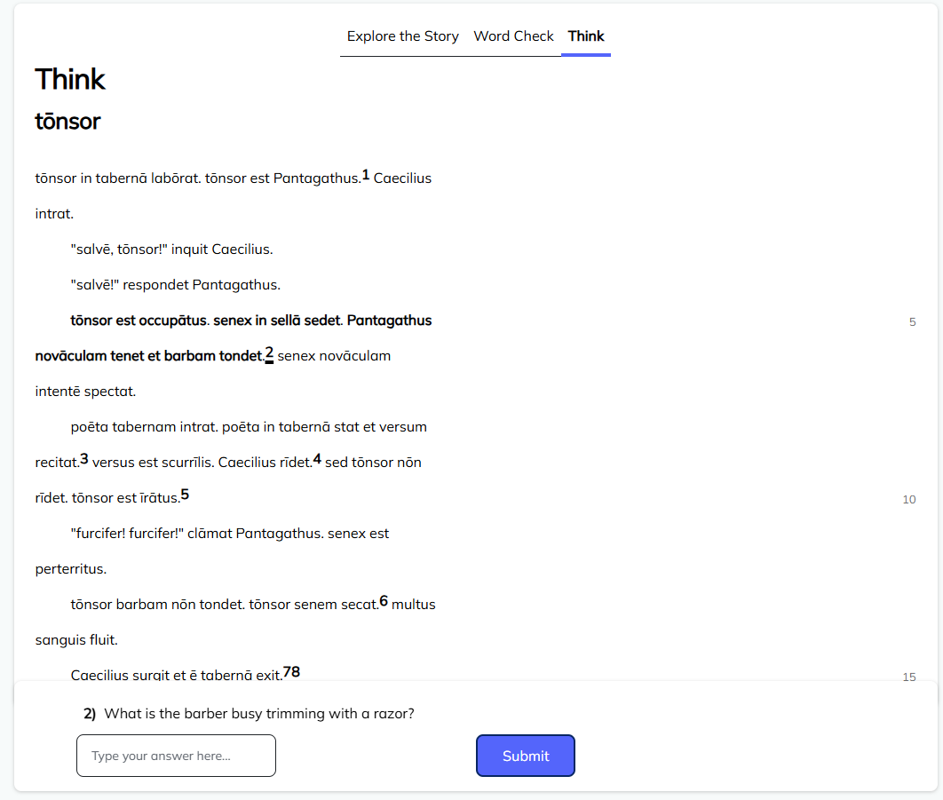 image of Think quiz