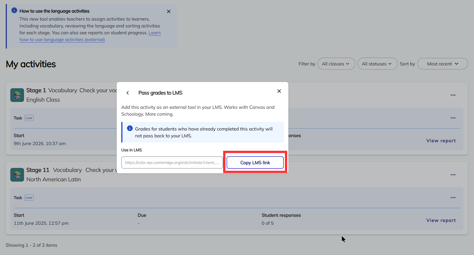 screenshot of Copy LMS link.png