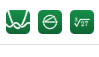 screenshot of desmos buttons